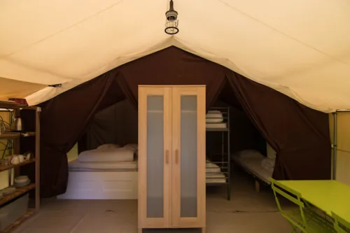 Location - Tente Lodge 5 Personnes - image n°2 - Camping du Gouffre de la Croix