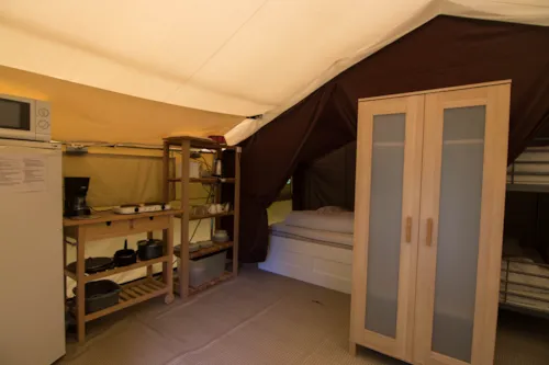 Location - Tente Lodge 5 Personnes - image n°5 - Camping du Gouffre de la Croix