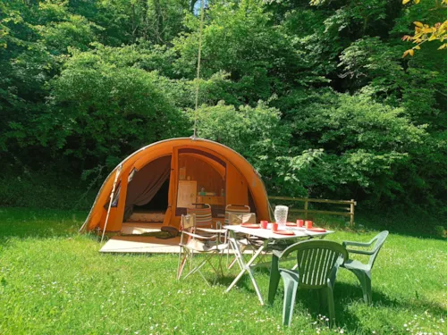 Location - Tente Aménagée 4 Personnes - image n°3 - Camping du Gouffre de la Croix