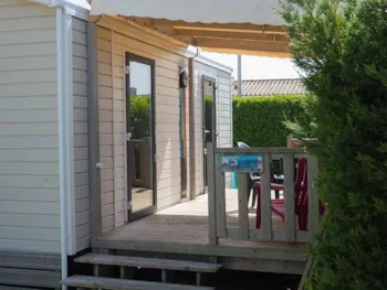 Location - Mobil-Home Luxe - 1 Chambre 22M² - Camping Les Pérouses du Phare