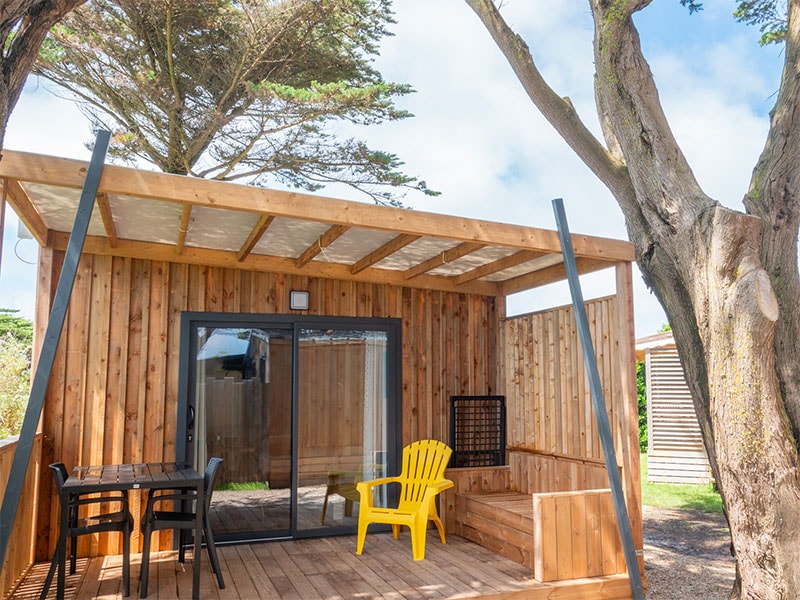 Chalet bois Premium 1 chambre