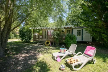 Mietunterkunft - Delux Cottage - Camping les Arcades