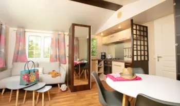 Mietunterkunft - Delux Cottage - Camping les Arcades