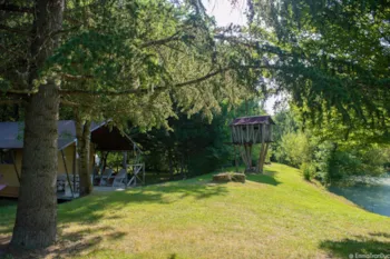 Mietunterkunft - Vip Lodge - Camping les Arcades