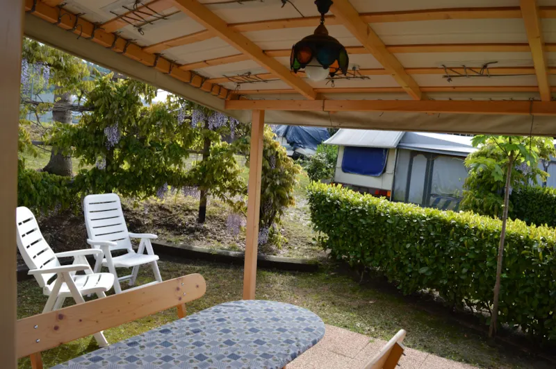 Caravane Avec Eau Et Salle De Bain Privée (Pas De Douche)