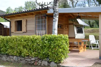 Huuraccommodatie(s) - Caravan Met Water En Privébadkamer (Geen Douche) - Camping Royal