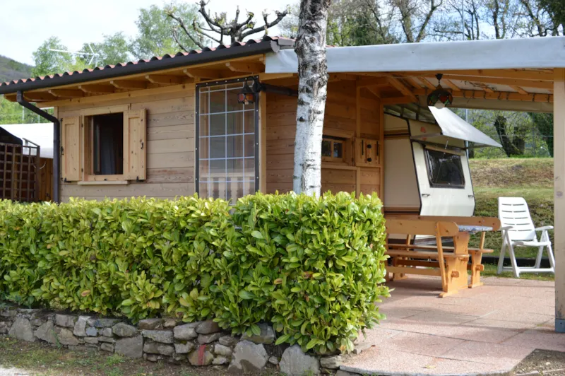 Caravane Avec Eau Et Salle De Bain Privée (Pas De Douche)