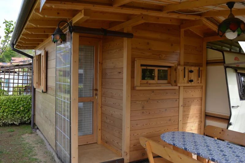 Caravane Avec Eau Et Salle De Bain Privée (Pas De Douche)