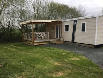 Mietunterkunft - Mobilheim Privilège 2 Zimmer  32M² - CAMPING PARADIS- Camping de La Motte