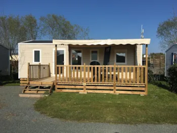 Mietunterkunft - Mobilheim Privilège 3 Zimmer 32M² - CAMPING PARADIS- Camping de La Motte