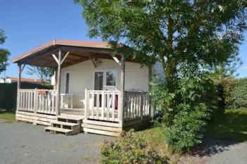 Mietunterkunft - Hütte Confort 1 Zimmer 24M² - CAMPING PARADIS- Camping de La Motte