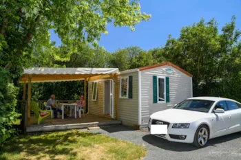 Mietunterkunft - Mobilheim Confort 1 Zimmer 18M² - CAMPING PARADIS- Camping de La Motte
