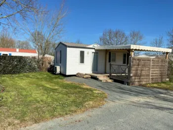 Mietunterkunft - Mobilheim Privilège 2 Zimmer 27/30M² - CAMPING PARADIS- Camping de La Motte