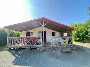 Mietunterkunft - Hütte Privilège 3 Zimmer 52M² - CAMPING PARADIS- Camping de La Motte