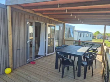 Mietunterkunft - Tribu Premium 3 Zimmer, 2 Badezimmer - CAMPING DE LA MOTTE