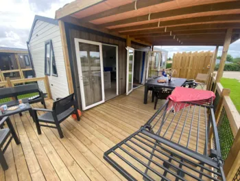 Mietunterkunft - Mobil-Home Quartier Family Clim + Lv - 3Ch 35M² - CAMPING DE LA MOTTE