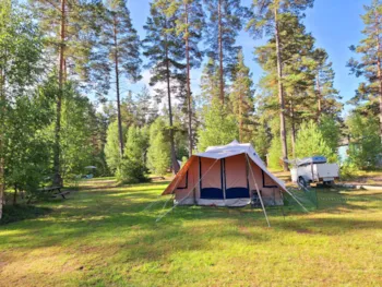 Kampeerplaats(en) - Standplaats - Naturcamping Lagom