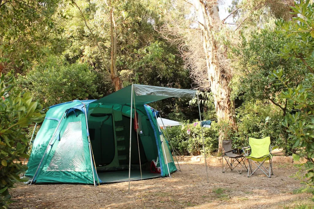 Emplacement - Emplacement Petite Tente + Véhicule - Elbadoc Camping Village