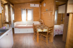Huuraccommodatie(s) - Chalet Lo Chalet 28 M² - Elbadoc Camping Village