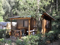 Huuraccommodatie(s) - Chalet Mandriola 14 M² - Elbadoc Camping Village