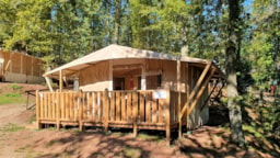 Accommodation - Lodgetent Deluxe - Camping Orlando in Chianti Glamping Resort