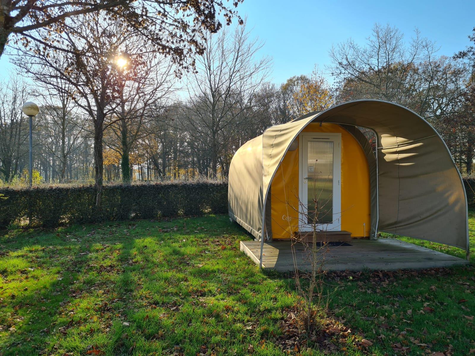 Accommodation - Insolite Coco Sweet Without Toilet Blocks - Camping Du Perche