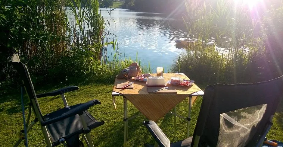 Emplacement - Emplacement Premier Rang Face Au Lac - Camping Maltschacher Seewirt
