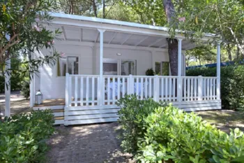 Mietunterkunft - Mobile Home Green - Camping Pino Mare