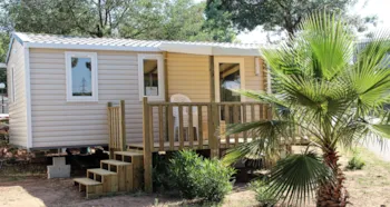 Mietunterkunft - Mobilheim  Titania 28M² - 3 Zimmer - Camping Site de Gorge Vent