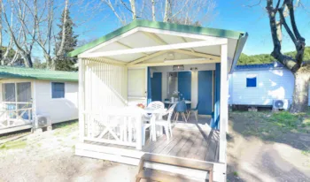 Mietunterkunft - Chalet Morea 24M² - 2 Zimmer - Camping Site de Gorge Vent
