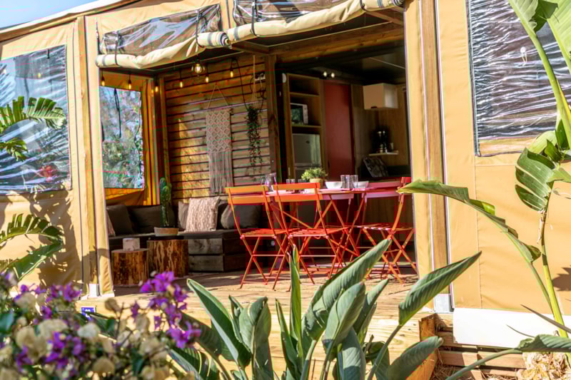 Bungalow Canva and Wooden MYKONOS 35m² - 2 bedrooms