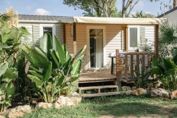 Mietunterkunft - Mobilheim  Mercure 26M² - 2 Zimmer - Camping Site de Gorge Vent