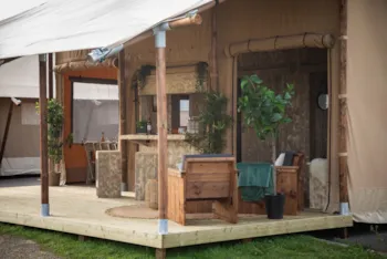 Mietunterkunft - Lodge Tent Varadero 2 Rooms - 50 M2 - Camping Site de Gorge Vent