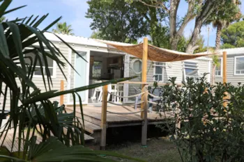 Mietunterkunft - Mobil Home Havana 40 M2 - 3 Zimmer - Camping Site de Gorge Vent