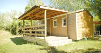 Mietunterkunft - Mobilheim 'Voltinia' - Klimatisiert/Tv - 2 Schlafzimmer - Maximal 5 Personen (Inklusive Baby) - Camping le Dolium