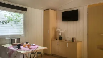 Mietunterkunft - Mobilheim Agora 2 Zimmer - Camping le Dolium