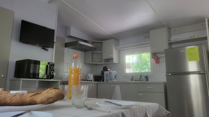 Mobil-home GALLICIA + CLIM (Max 4 pers + bébé compris)
