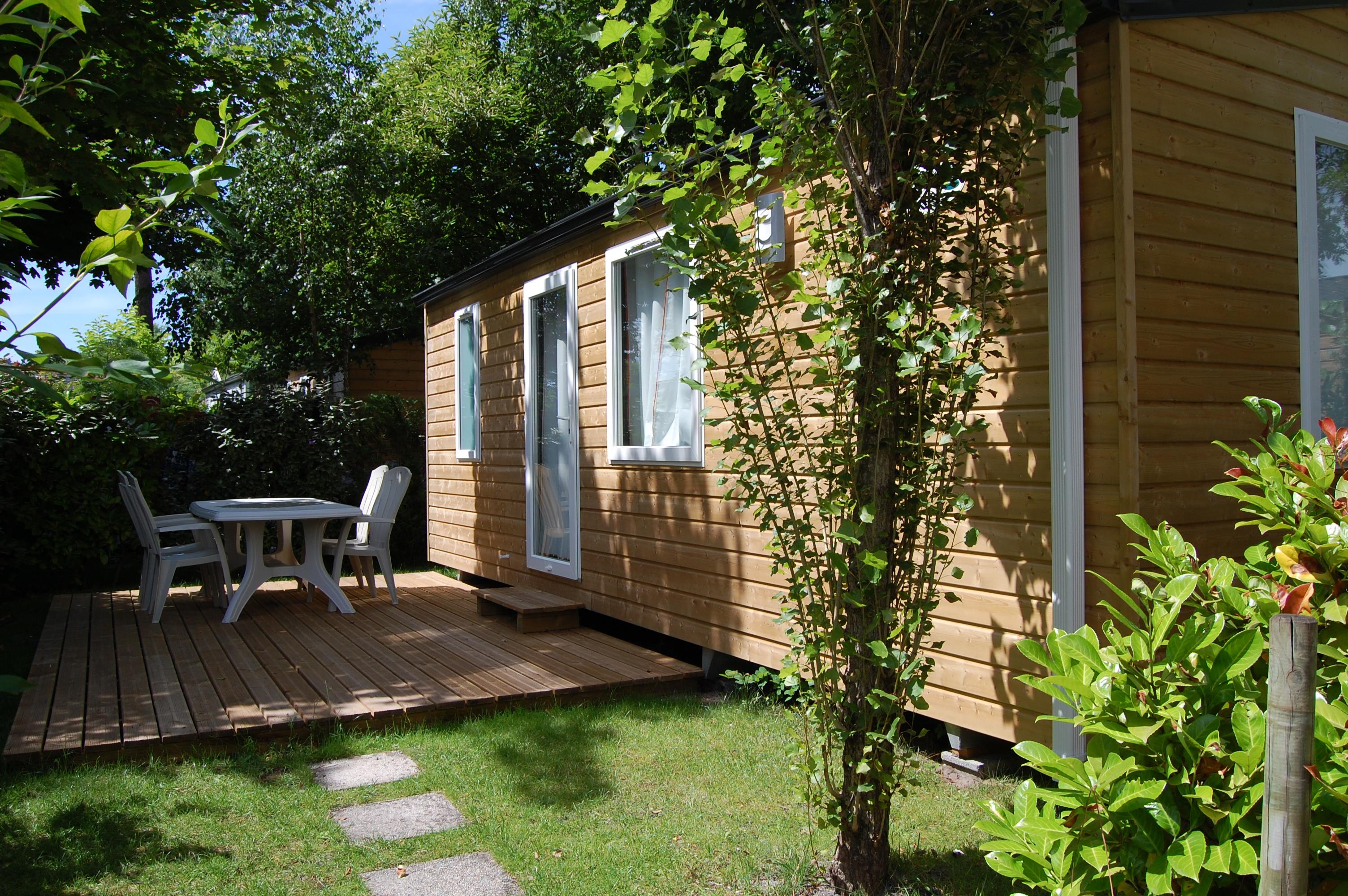 Mobil-Home Grand Confort 30M² - Modèle 1 Terrasse Non Couverte - Semi-Ombragé - Zone Piétonne Mobil-Home Grand Confort 30M² - Modèle 1 Terrasse Non Couverte - Semi-Ombragé - Zone Piétonne