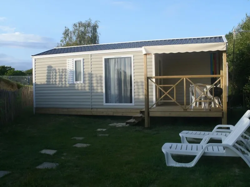 Mobil-Home Confort - 27M² - 2 Chambres - Terrasse Couverte