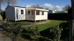 Accommodation - Mobile Home Confort + 3 Bedrooms - Sheltered Terrace - Domaine de la Baie Dorée