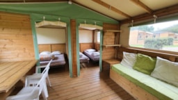 Accommodation - Furnished Tent Without Toilet Blocks - Domaine de la Baie Dorée