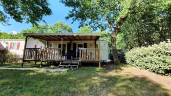 Mietunterkunft - Mobilheim Eco 2 Zimmer - Domaine de la Baie Dorée