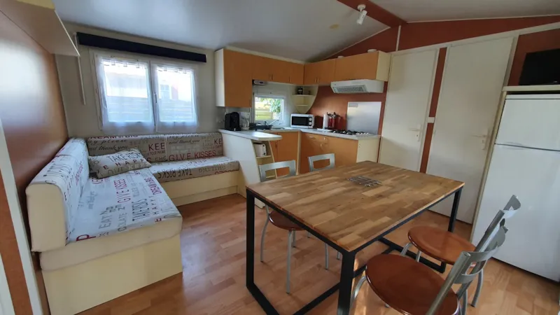 Mobil-Home Eco - 25M² - 2 Chambres Avec Terrasse