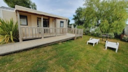 Accommodation - Mobile-Home Adapted To The People With Reduced Mobility - Sheltered Terrace - Domaine de la Baie Dorée