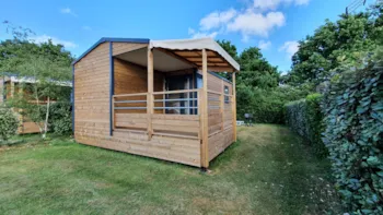 Mietunterkunft - Mobilheim Privilège - 27M² - 2 Schlafzimmer - Halbüberdachte Terrasse - Domaine de la Baie Dorée