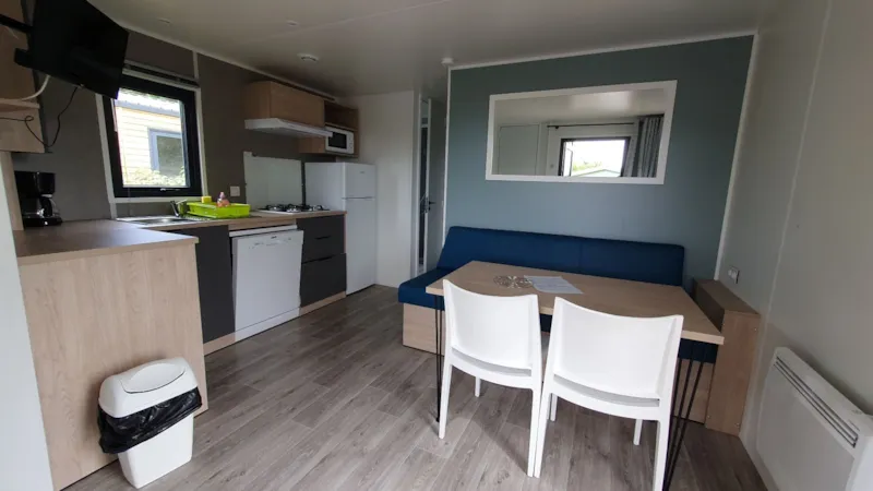 Mobil Home Privilège - 27M² - 2 Chambres - Terrasse Couverte