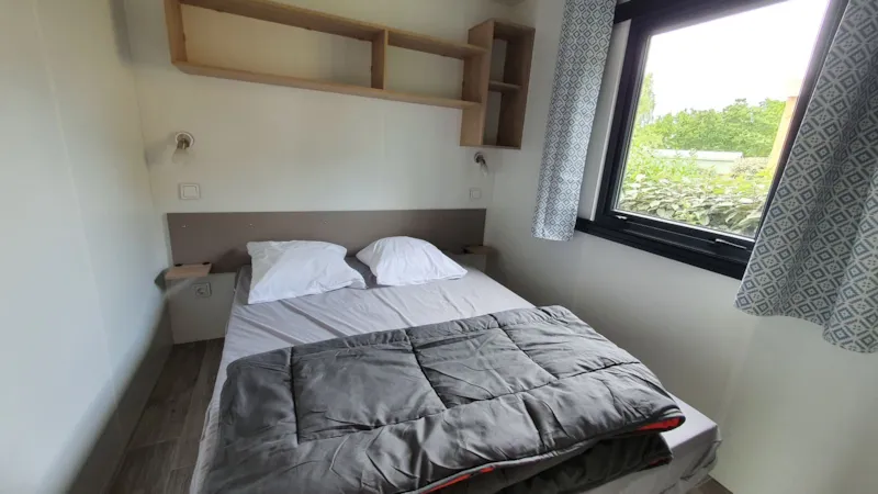 Mobil Home Privilège - 27M² - 2 Chambres - Terrasse Couverte