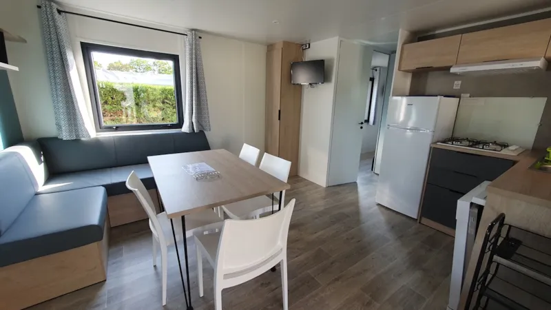 Mobil Home Privilège -  33M² - 3 Chambres Avec Terrasse Couverte