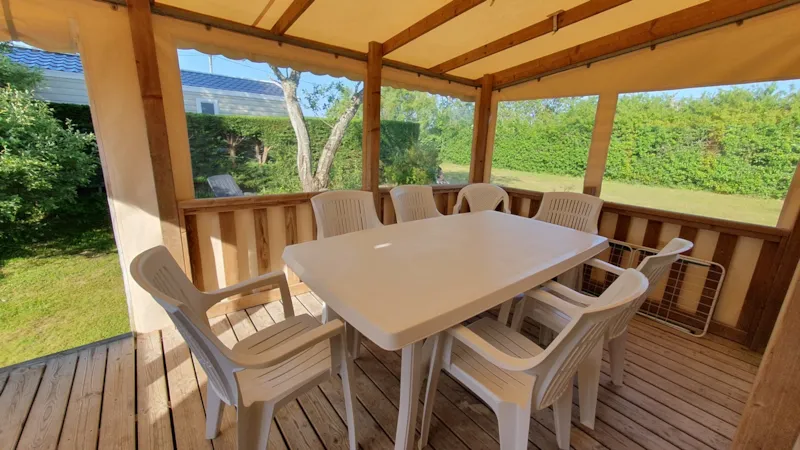 Mobil Home Confort -  33M² - 3 Chambres Avec Terrasse Couverte