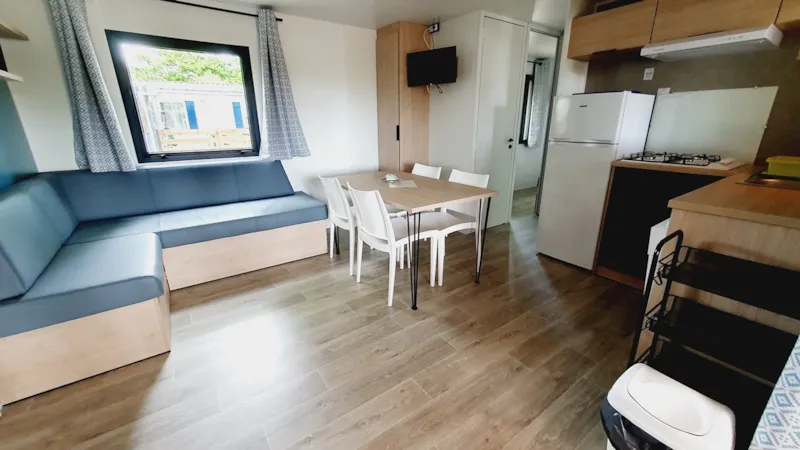 Mobil Home Privilège -  33M² - 3 Chambres Avec Terrasse Couverte